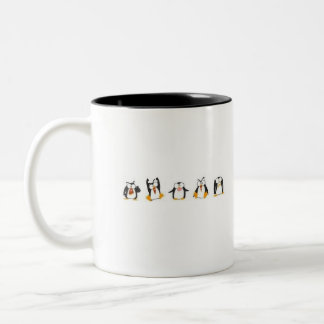 Caneca De Café Em Dois Tons Linux