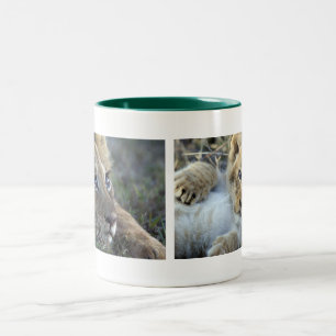 Caneca De Café Em Dois Tons Lion bebé