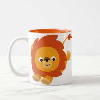 Caneca De Café Em Dois Tons Lion Mug, Um Quinto