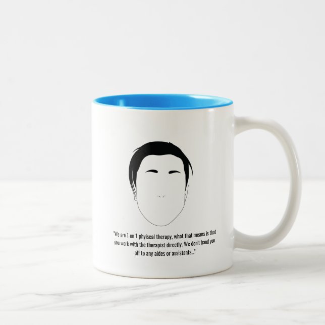 Caneca De Café Em Dois Tons Lisa Mug (Direita)