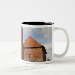 Caneca De Café Em Dois Tons Lituânia, Trakai, Parque Histórico Nacional Trakai