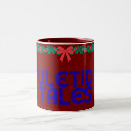 Caneca De Café Em Dois Tons Livros de Contos de Natal