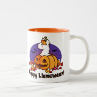 Llamaween feliz