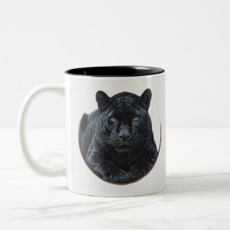 Caneca De Café Em Dois Tons lobo