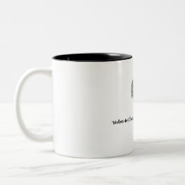 Caneca De Café Em Dois Tons lobo