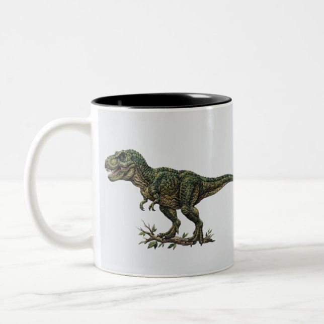 Caneca De Café Em Dois Tons lobo (Esquerda)