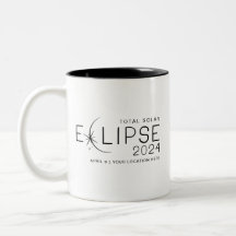 Localização Personalizada do Eclipse Solar 2024 Co