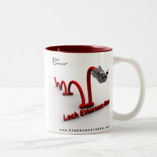 Caneca De Café Em Dois Tons LochEthernessMonsterMug