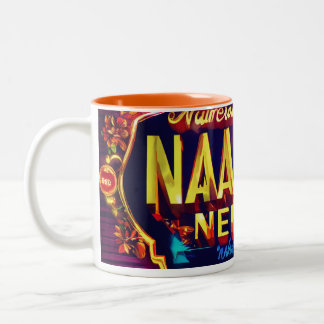 Caneca De Café Em Dois Tons Logotipo 3D Notebook
