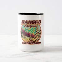 Logotipo do Bankso Bulgária para Snowboard