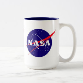 Caneca De Café Em Dois Tons Logotipo do Meatball da NASA
