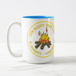 Caneca De Café Em Dois Tons Logotipo do Mug Pack 746