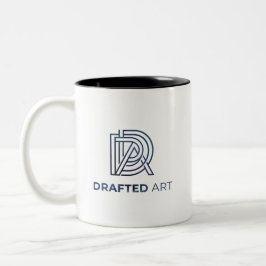 Caneca De Café Em Dois Tons Logotipo Empresarial Personalizado Profissional Es