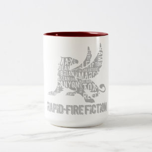 Caneca De Café Em Dois Tons Logotipo GREY RK Griffin TwoTone