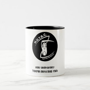 Caneca De Café Em Dois Tons Logotipo HUTBC 2009-10 (Mug)