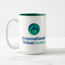 Logotipo IVH Mug de dois tons - Verde caçador