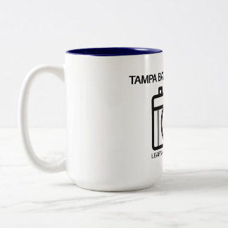 Caneca De Café Em Dois Tons Logotipo TBCC Taça de 15 oz