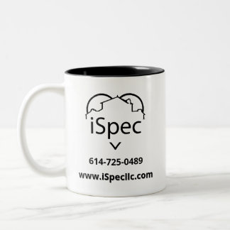 Caneca De Café Em Dois Tons Logotipo Vintage Personalizado 11 oz