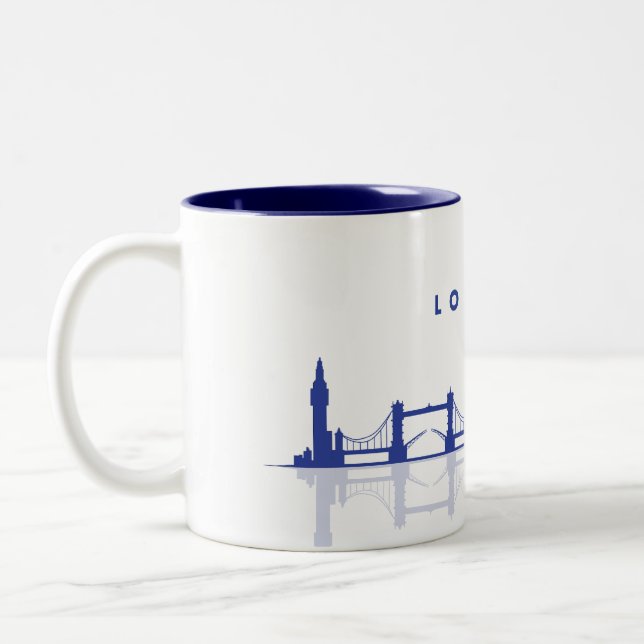 Caneca De Café Em Dois Tons London Skyline Mug (Esquerda)