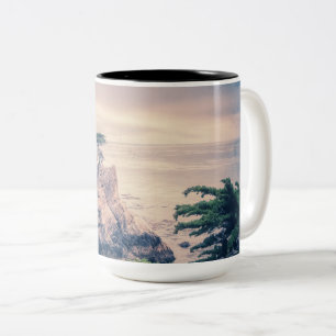 Caneca De Café Em Dois Tons Lone Cypress Pebble Beach