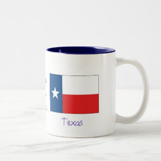 Caneca De Café Em Dois Tons Lone Star State-Texas