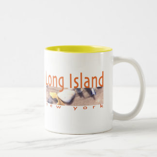 Caneca De Café Em Dois Tons Long Island NY