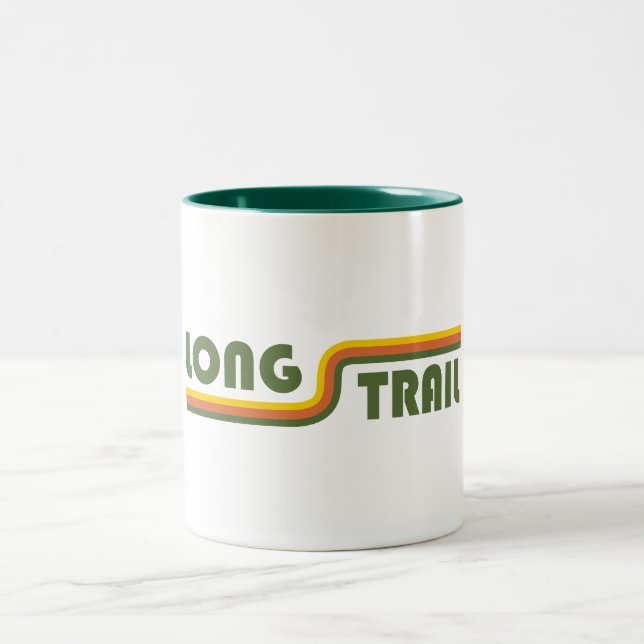 Caneca De Café Em Dois Tons Long Trail Vermont (Centro)