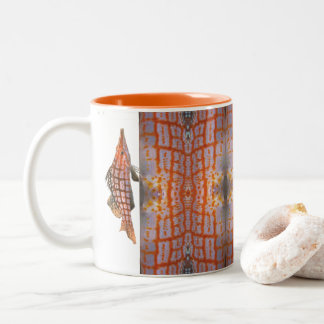 Caneca De Café Em Dois Tons "Longnose Hawkfish II" Coffee Mug