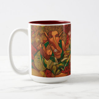 Caneca De Café Em Dois Tons Lord Ganesha