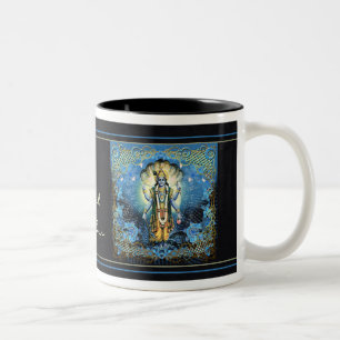 Caneca De Café Em Dois Tons Lord Vishnu - Mug, Copa