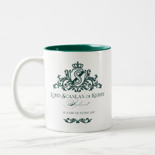 Caneca De Café Em Dois Tons Lorde Scanlan - Mug De Café De Duas Toneladas