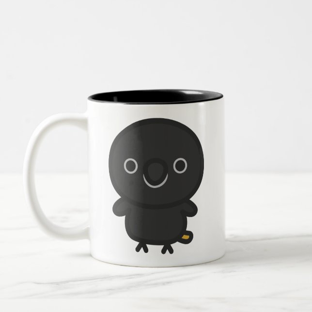 Caneca De Café Em Dois Tons Lório-preto (Esquerda)