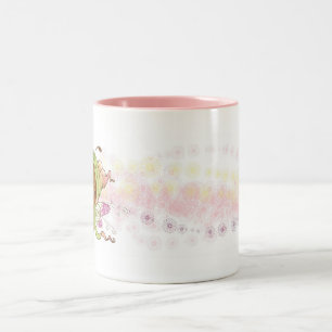 Caneca De Café Em Dois Tons Lou Summer Fairy