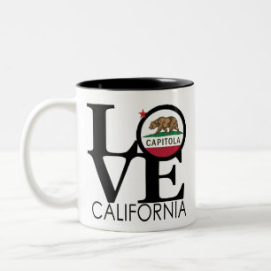 Caneca De Café Em Dois Tons LOVE Capitola 11oz
