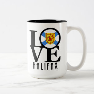 Caneca De Café Em Dois Tons LOVE Halifax 15oz