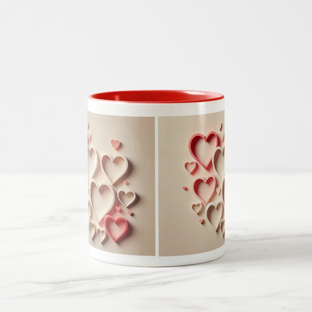 Caneca De Café Em Dois Tons Love Mug (Centro)