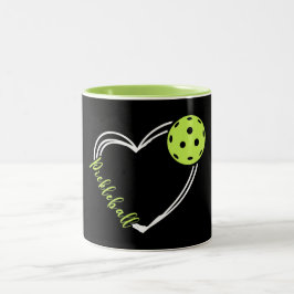 Caneca De Café Em Dois Tons Love Pickleball Women