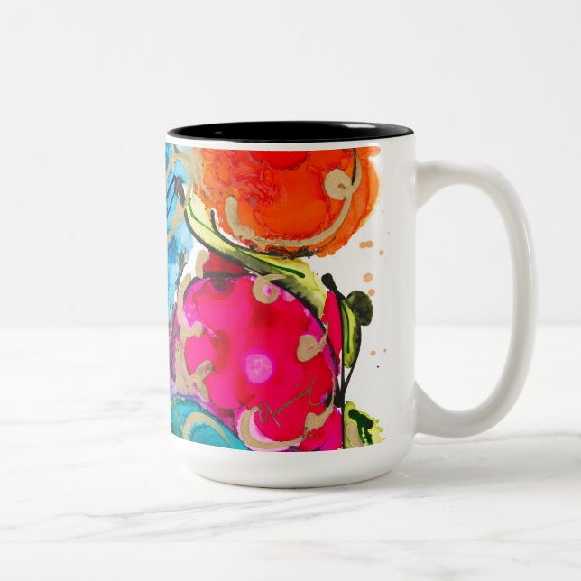 Caneca De Café Em Dois Tons Lovitude Coffee Mug Winking (Direita)