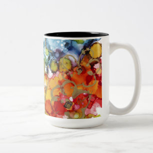 Caneca De Café Em Dois Tons Lovitude em Coloração