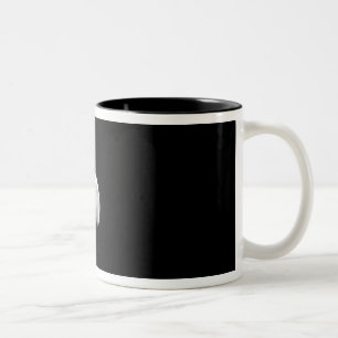 Caneca De Café Em Dois Tons Lua Waning 2
