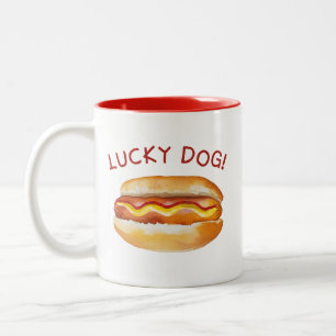 Caneca De Café Em Dois Tons Lucky Dog Summer Cookout