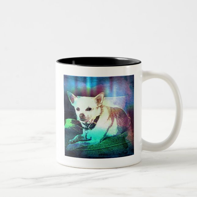 Caneca De Café Em Dois Tons Lucky Mia Mug (Direita)