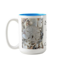 Lugar feliz e areia dólar