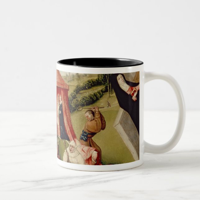 Caneca De Café Em Dois Tons Luxo, detalhe da mesa dos sete (Direita)