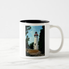 Caneca De Café Em Dois Tons Luz de Marblehead