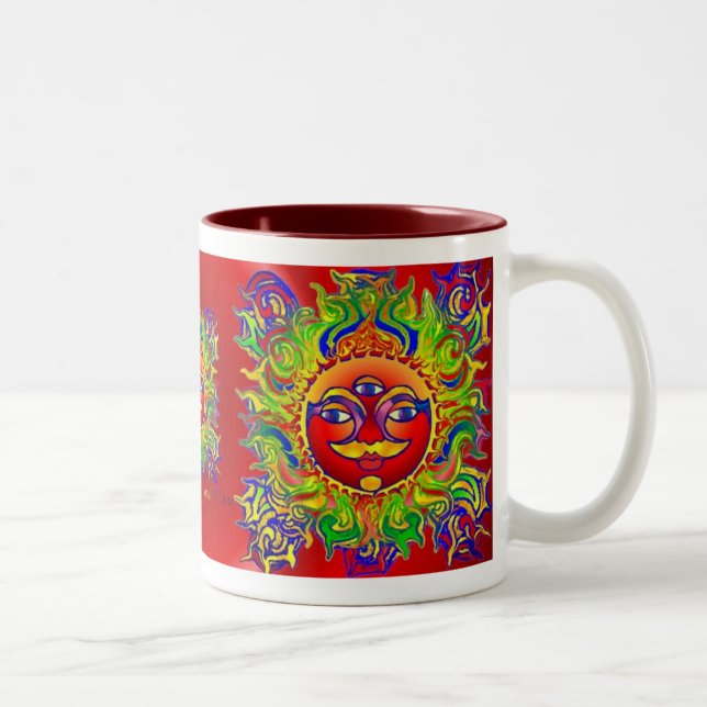Caneca De Café Em Dois Tons Lynn Chakra (Direita)