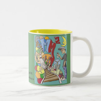 Caneca De Café Em Dois Tons M-Esquadrou A…
