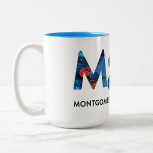 Caneca De Café Em Dois Tons MAA Mug