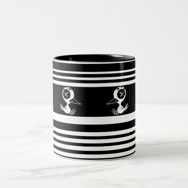 Caneca De Café Em Dois Tons Maakies Strited Coffee Mug (Centro)