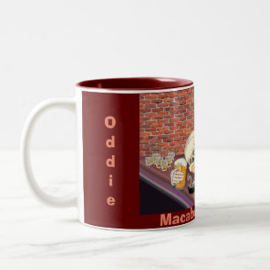 Caneca De Café Em Dois Tons Macabre Macabre Matine de dois tons de café Mug de